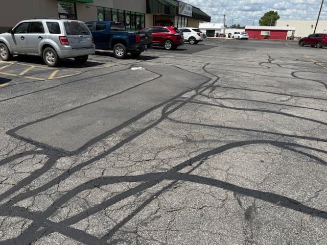 Crack sealing and pavement preservation