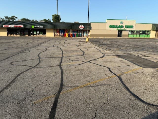 Crack sealing project 11