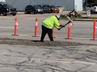 Augusta Plaza repairs